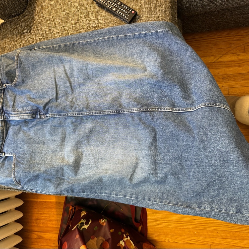 Country Road Blue Maxi Skirt
